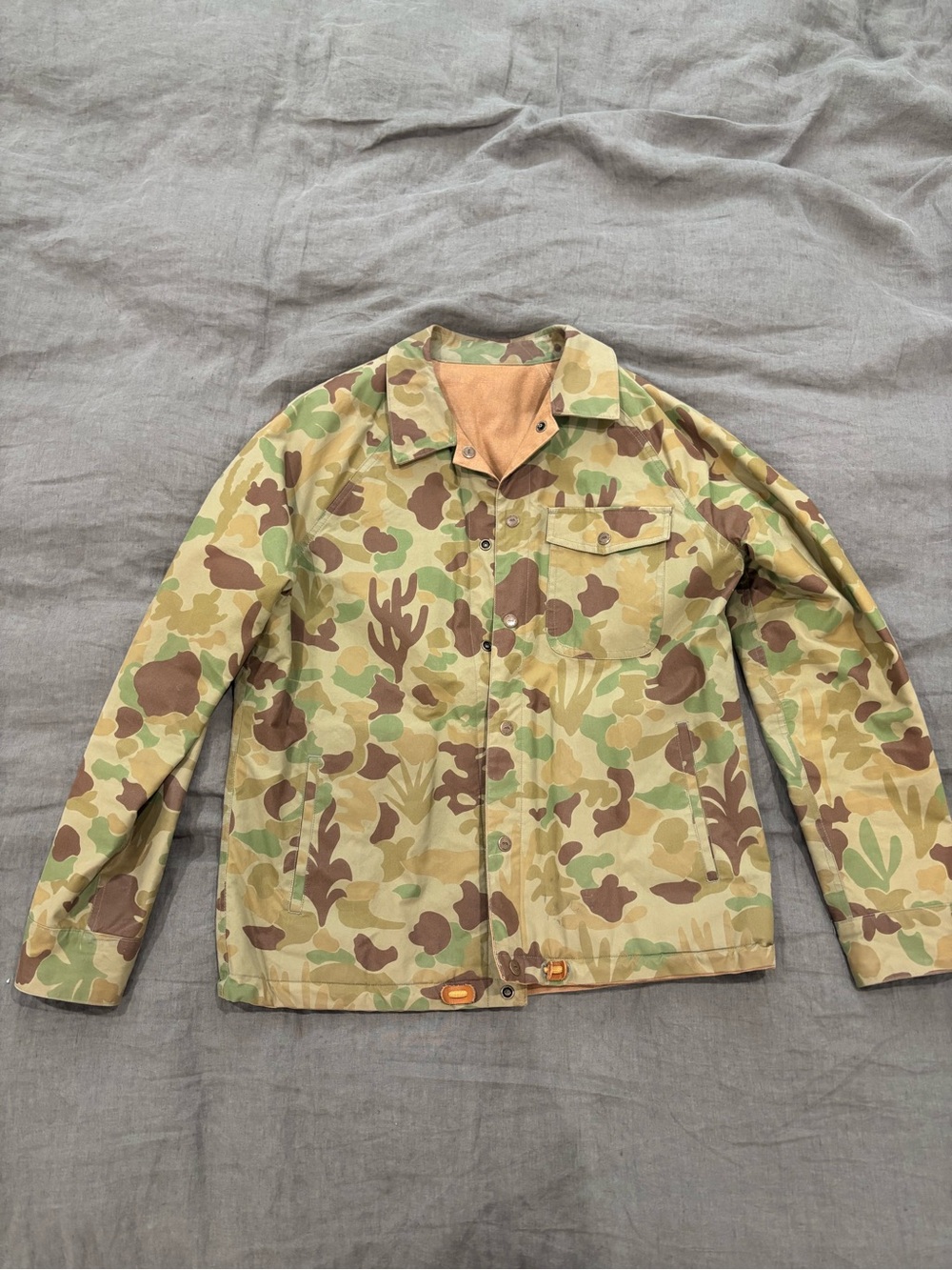 Taylor Stitch The Reversible Lombardi Jacket in Camo